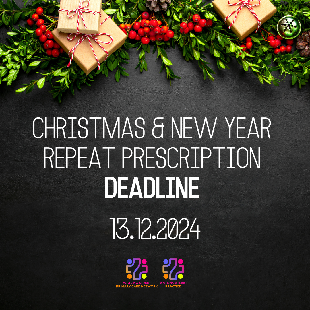 Christmas Prescriptions Deadline